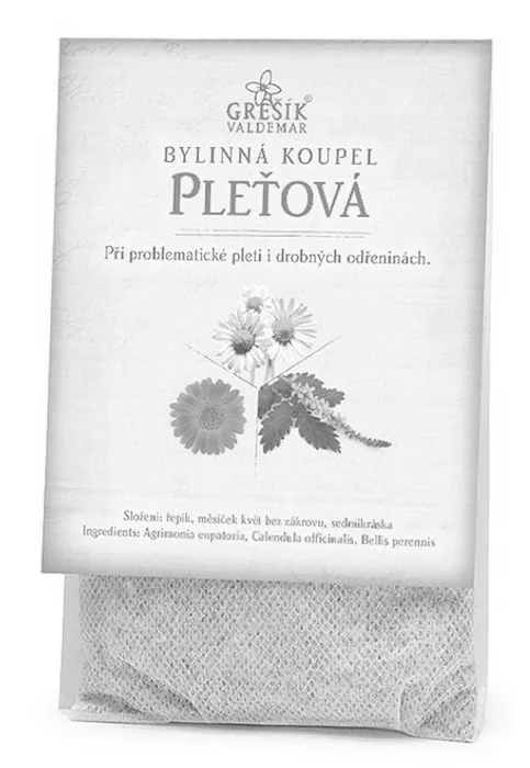 Grešík Pleťová koupel 20g